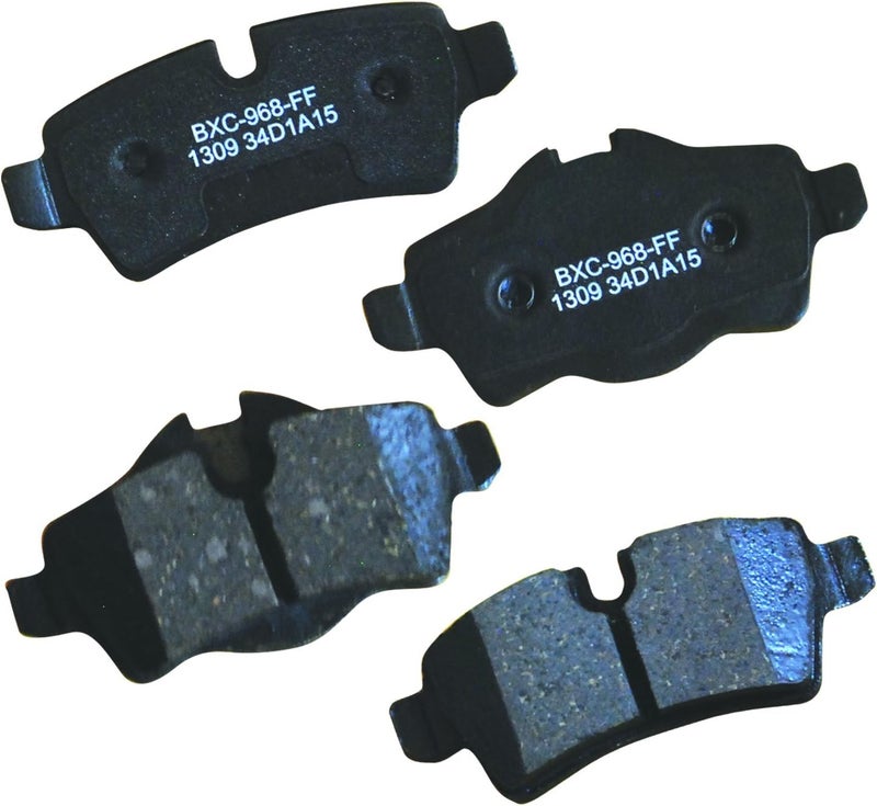 Bendix Premium SBC1309 Ceramic Rear Brake Pads for Mini Cooper 2016-2007 - Image 1